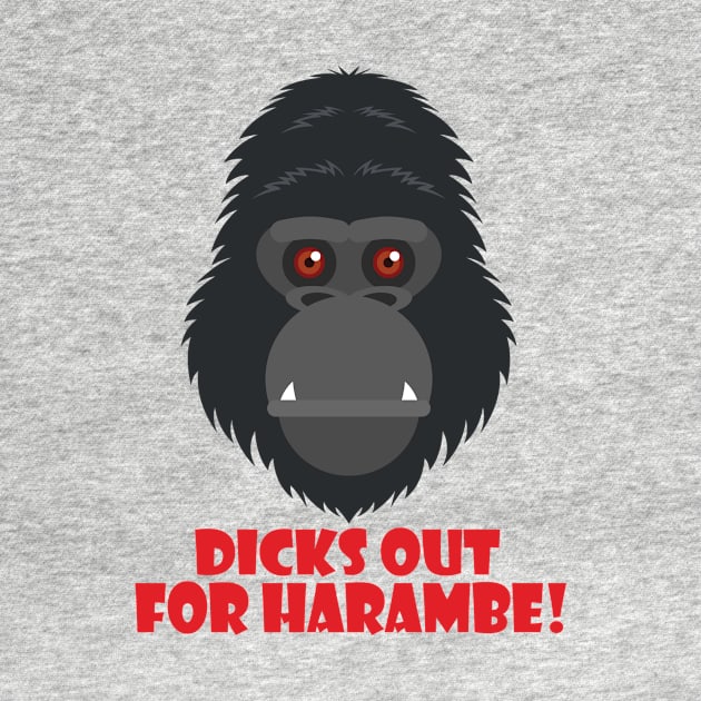 harambe shirt by kinkica